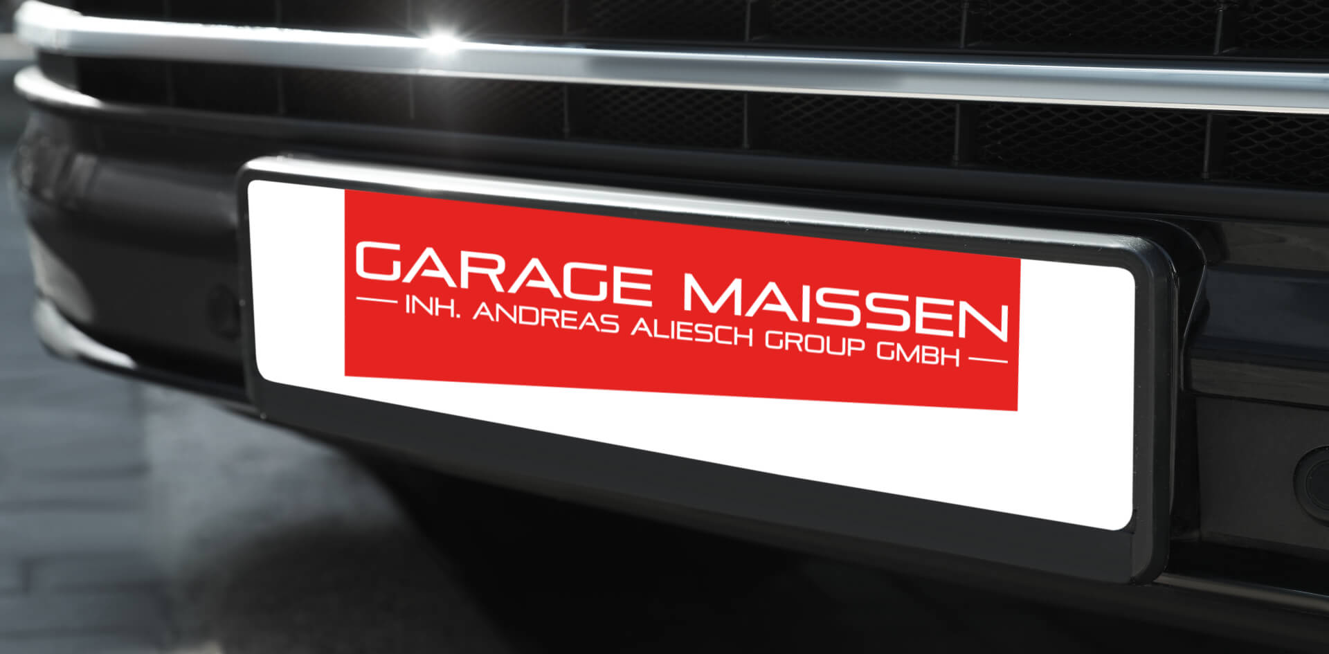 Auto Nummernrahmen